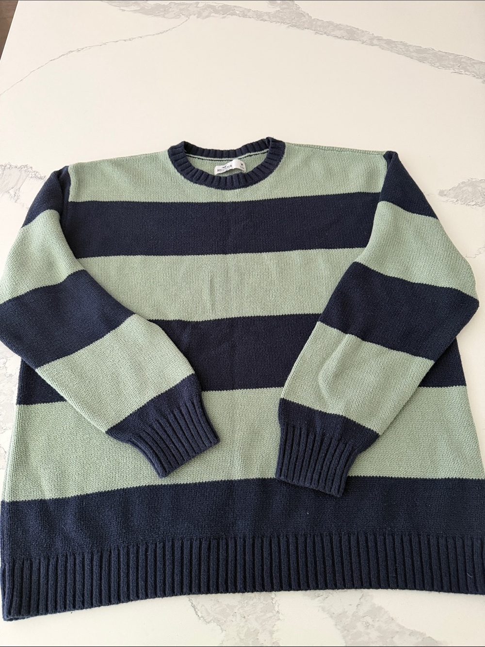 Hollister striped sweater size M